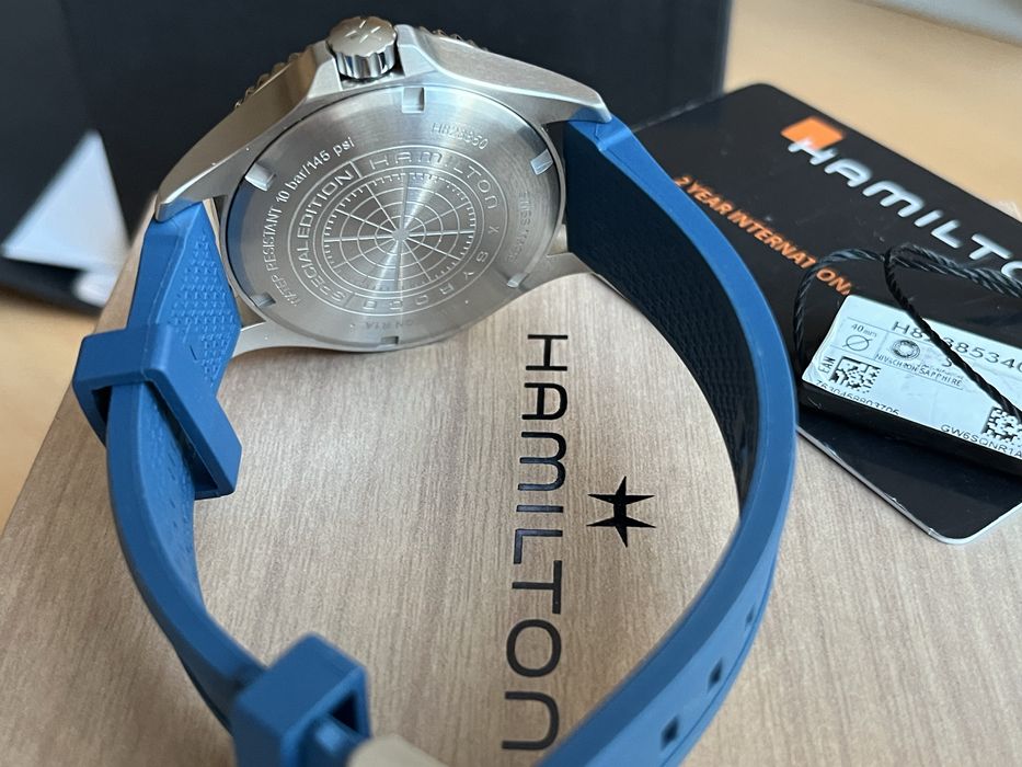Годинник Hamilton Khaki Navy Scuba Special Edition