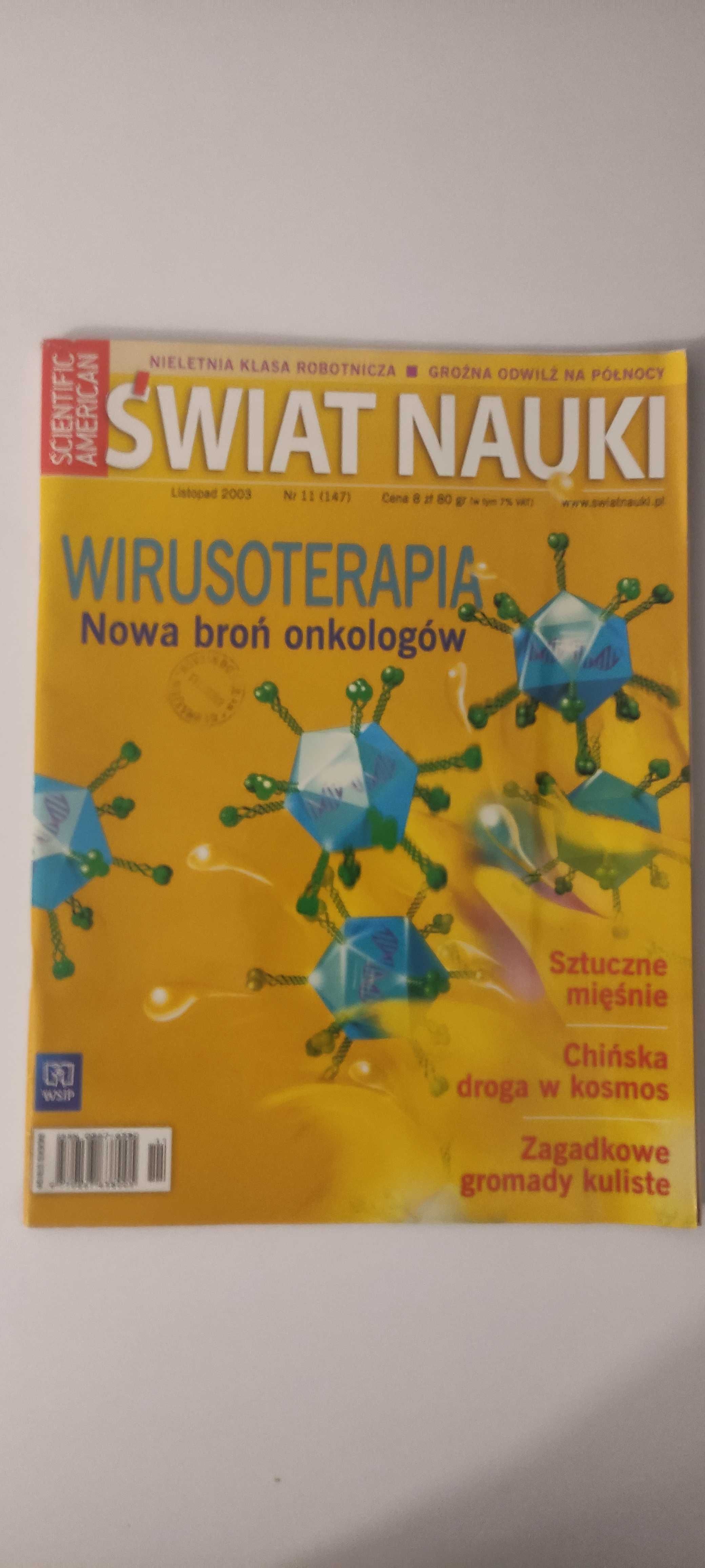 Świat Nauki - 3 numery 2003