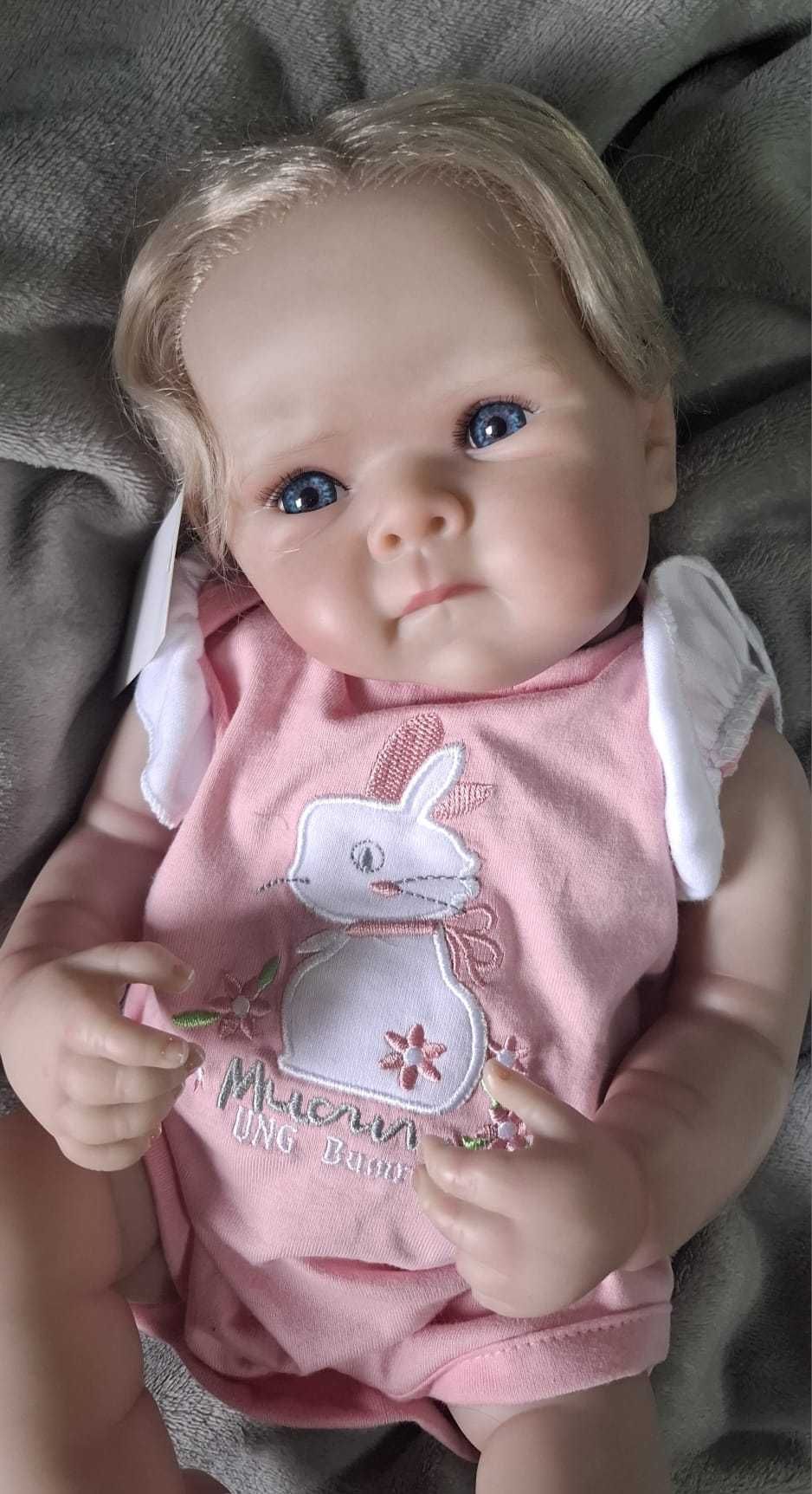 RXDOLL Reborn lalka dla dziewczynki, Pascale, 45 cm, Wzór 1