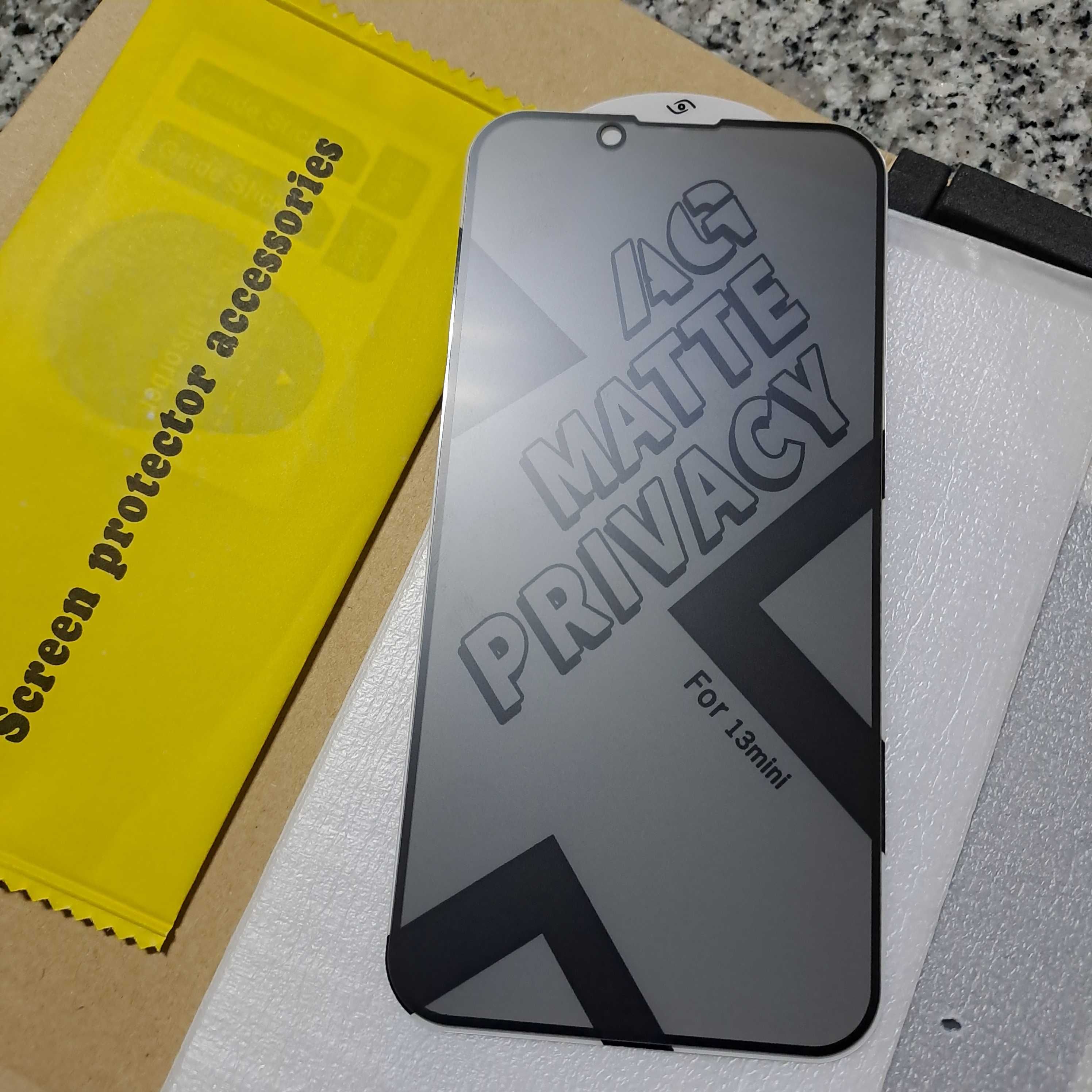 Peliculas AG matte privacy iphone 13 mini