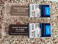 Dwa SSD Crucial MX500 500GB m.2 SATA + dwie zewnętrzne obudowy m.2.