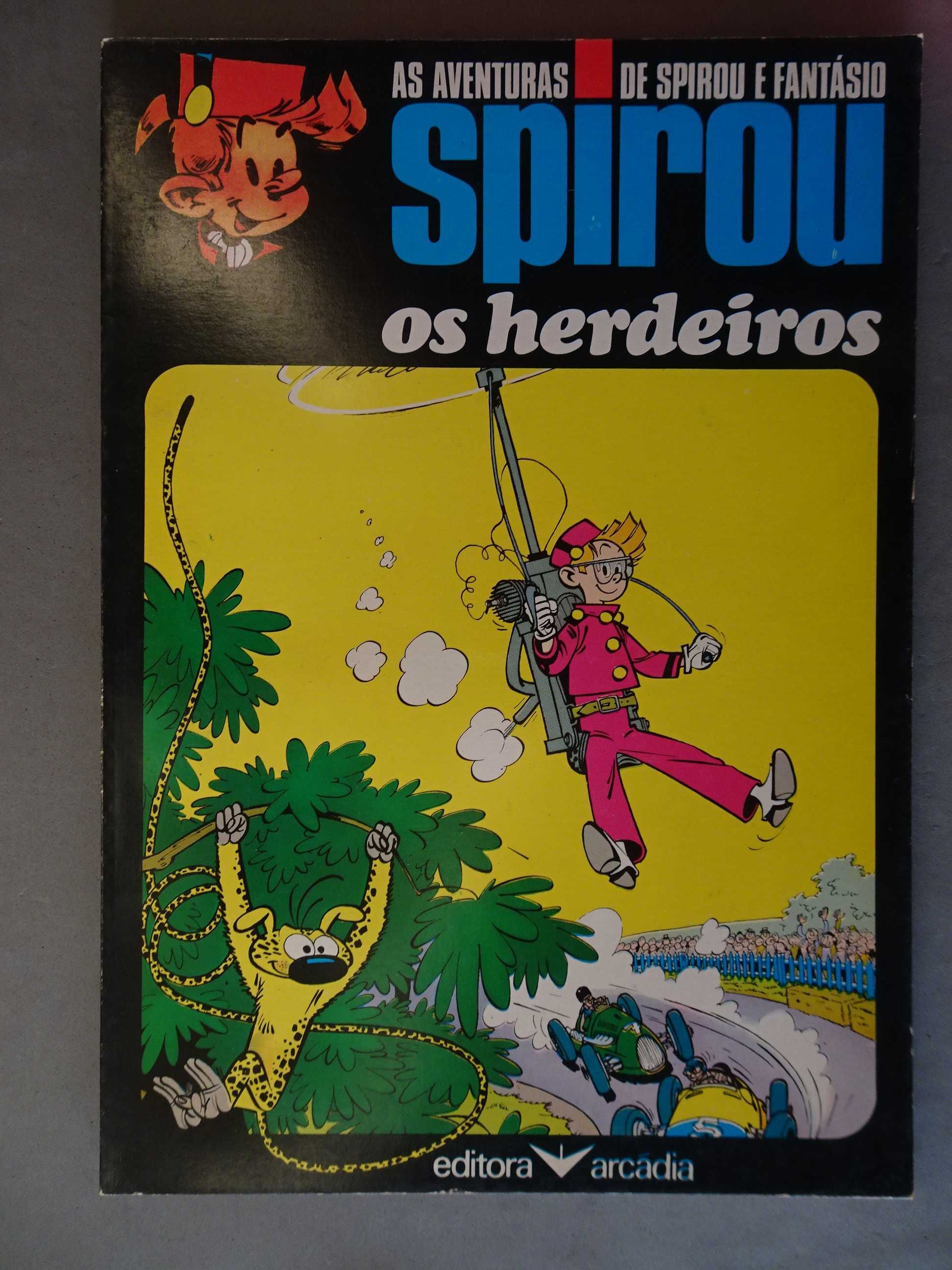 Livro As aventuras de Spirou e Fantásio - Os herdeiros