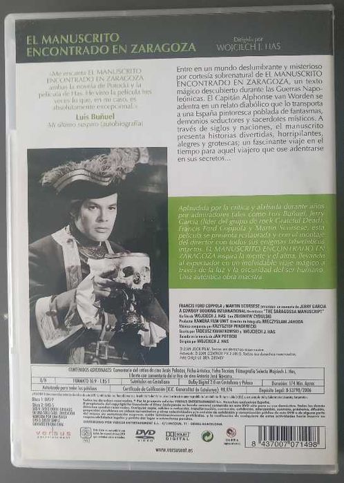 Wojciech Has- Manuscripto Encontrado em Zaragoza [descatalogado 2 DVD]