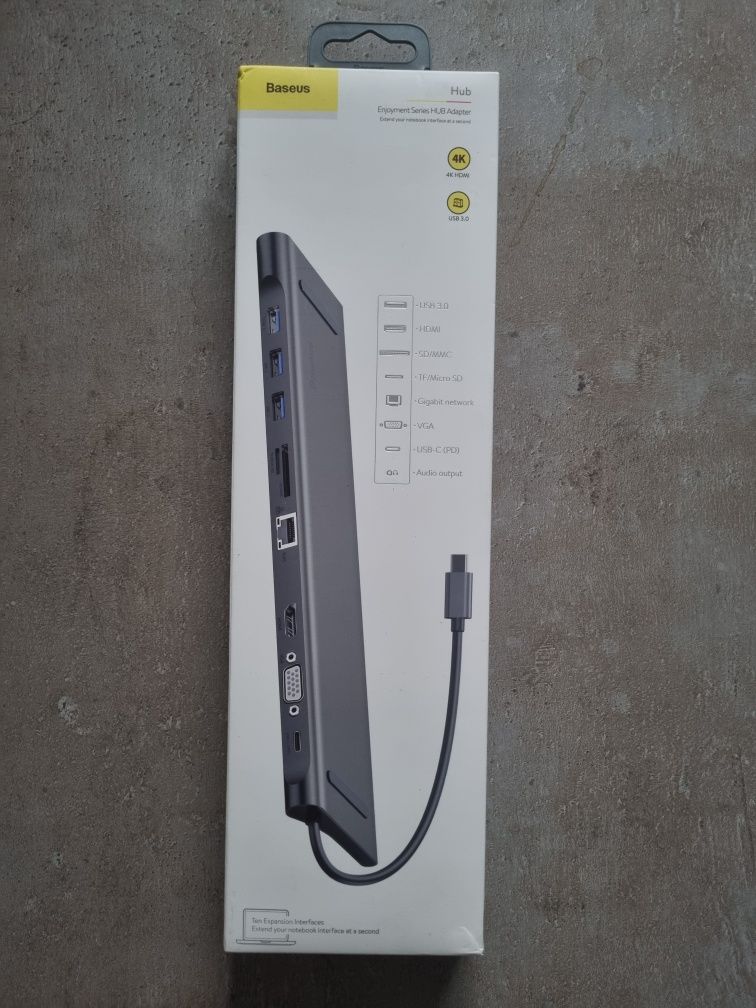 Baseus Hub Adapter 12 w 1 na USB C