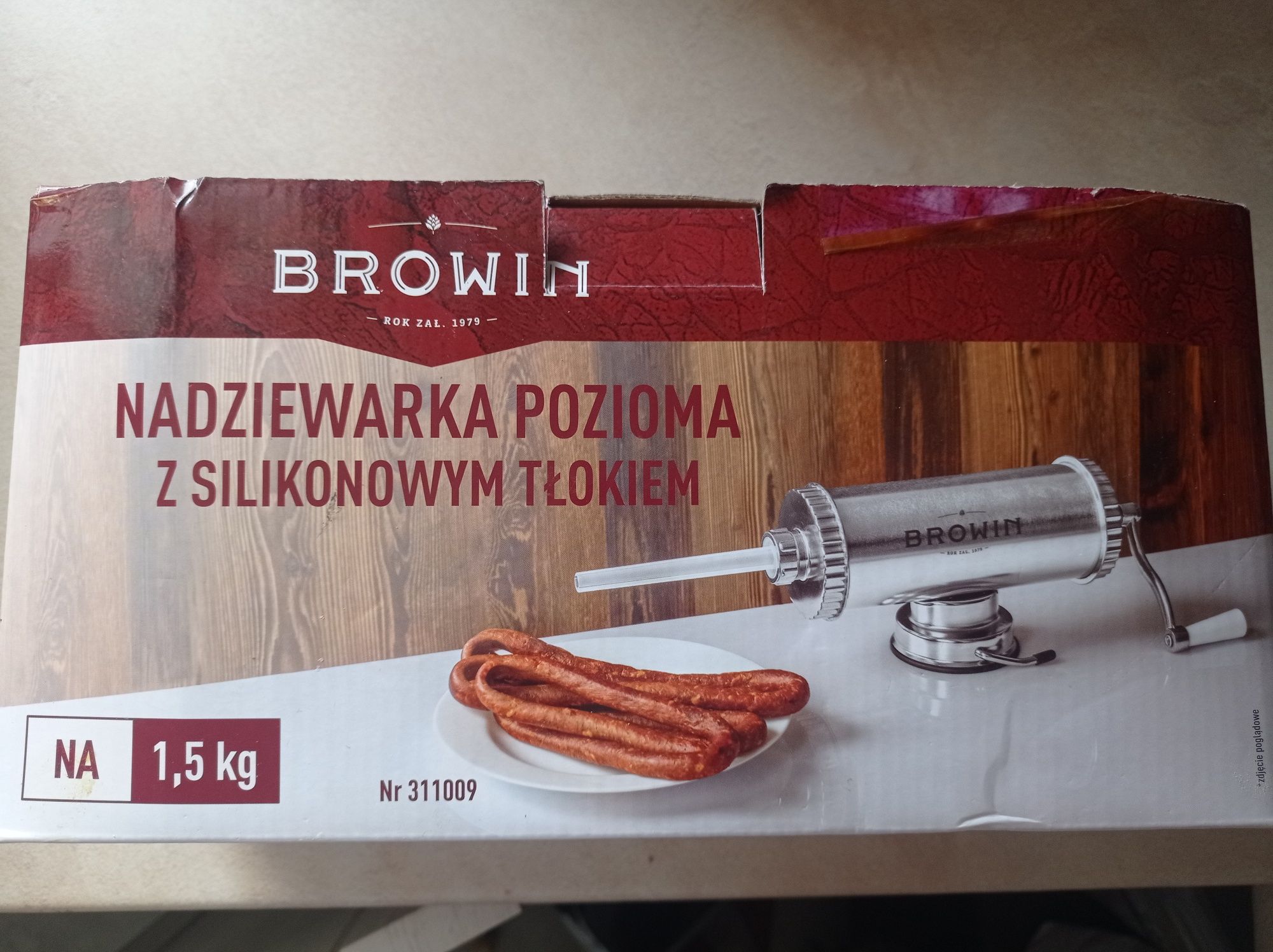 Nadziewarka do kiełbasy Browin 1,5 kg