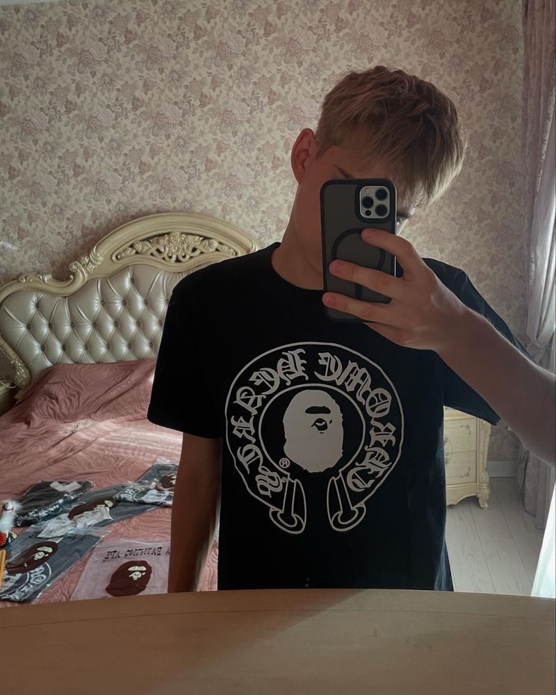 Футболка Chrome Hearts хром хардс