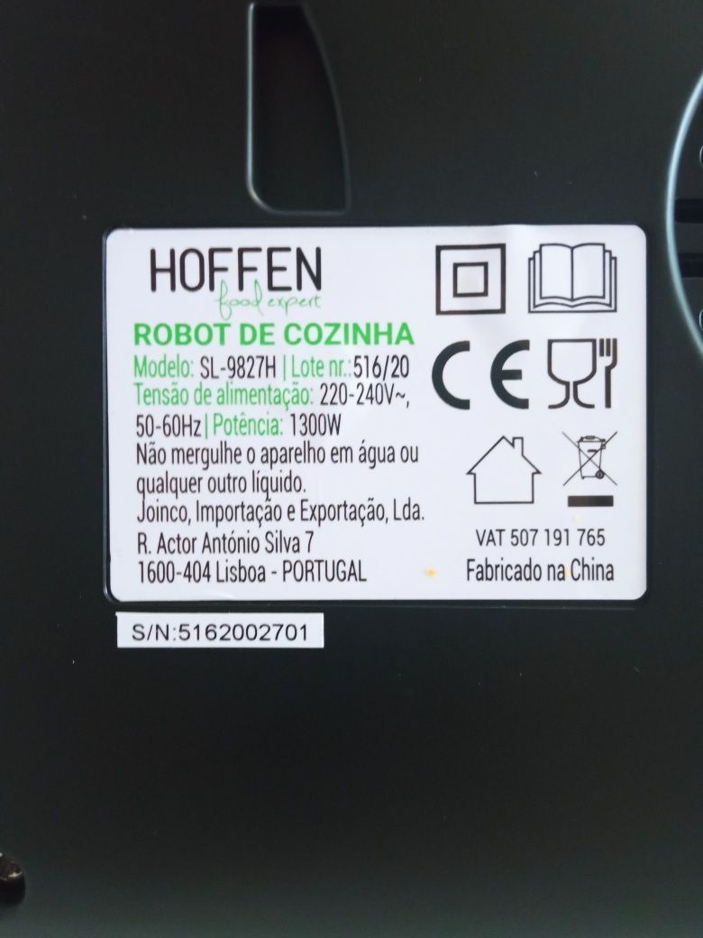 Robot de Cozinha Food Expert Hoffen