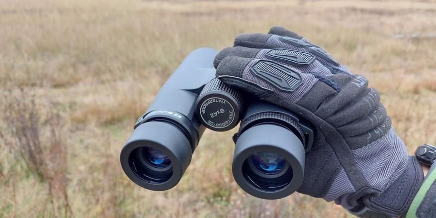 Бінокль SVBONY SV47 10X42 водонепроникний, військовий.