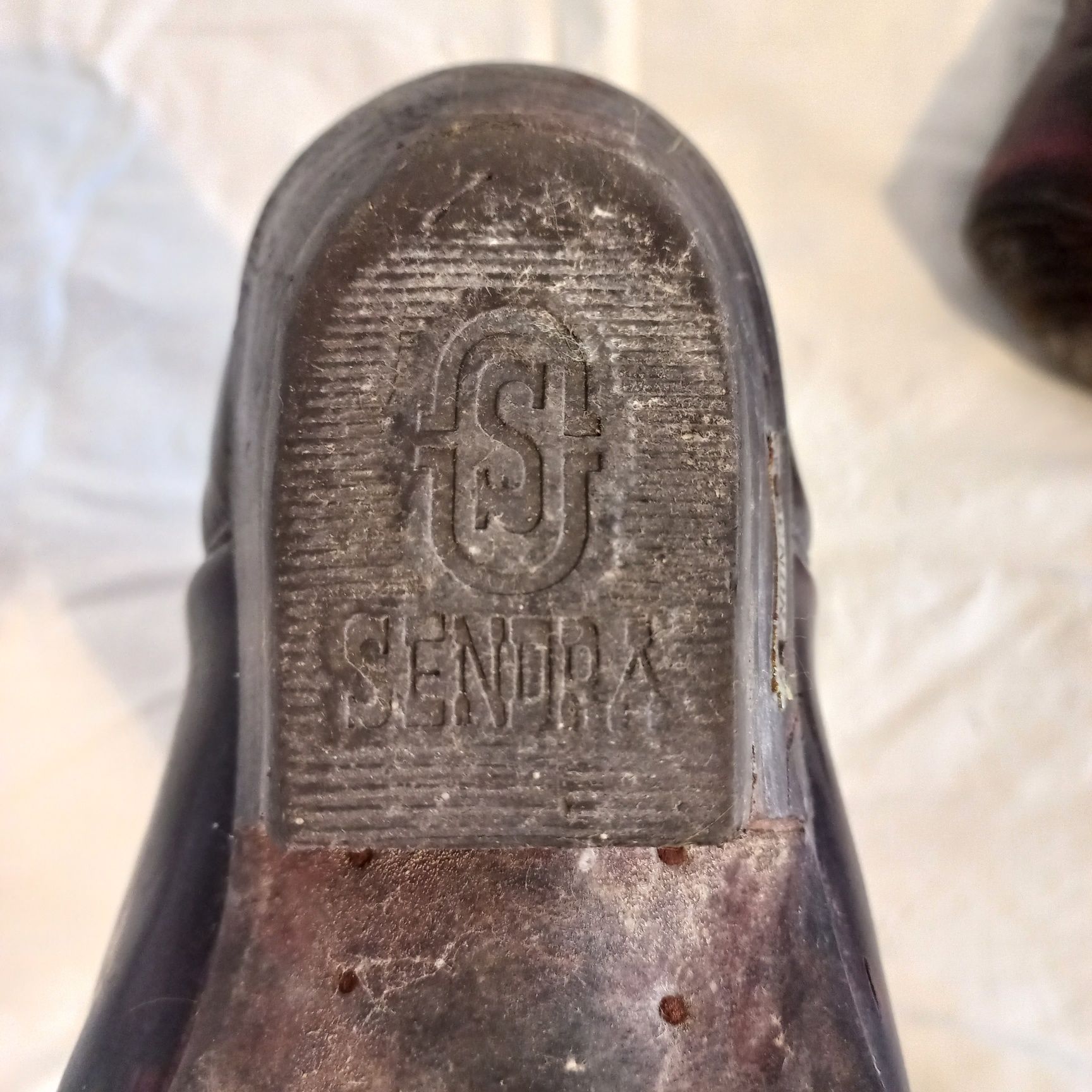 bota de couro sendra texana cowboy de homem