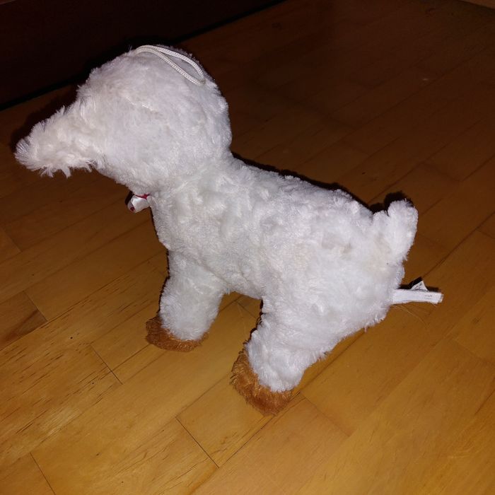 Owieczka maskotka biała 25cm