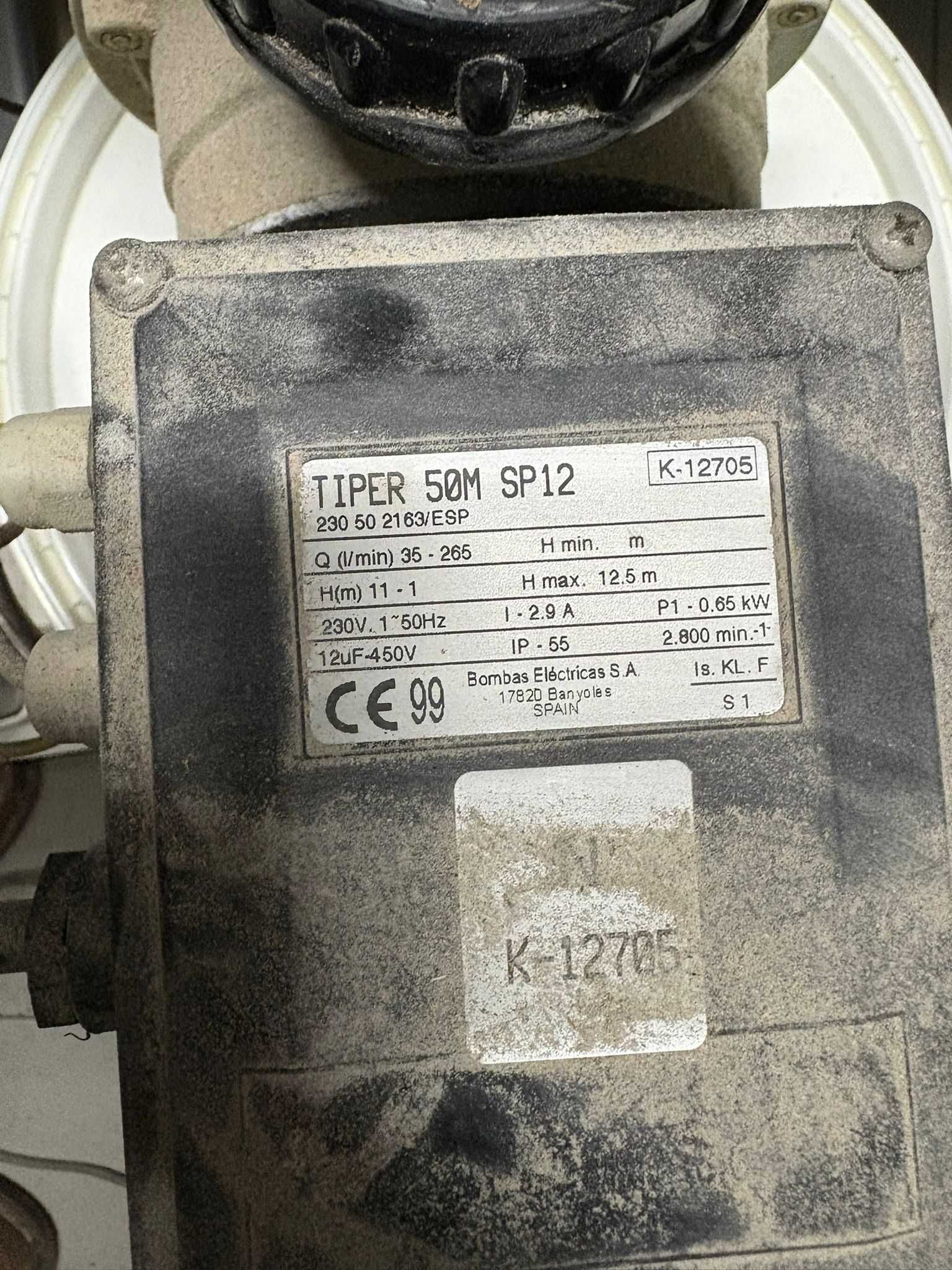Motor e bomba para banheira hidromassagem