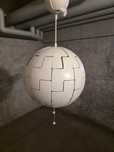Lampa IKEA PS 2014 „Gwiazda Śmierci” – rozsuwana kula, design hit!