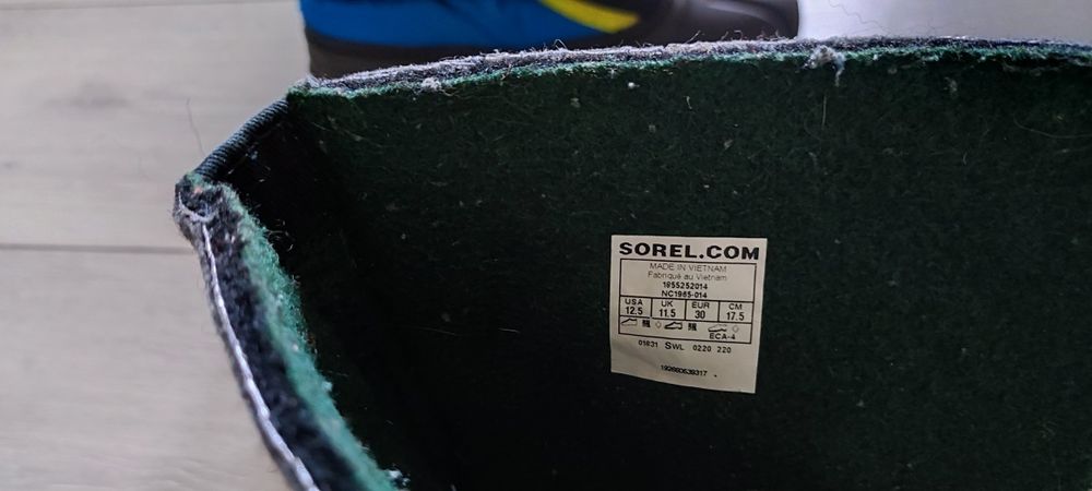 Sorel śniegowce rozmiar 30cm