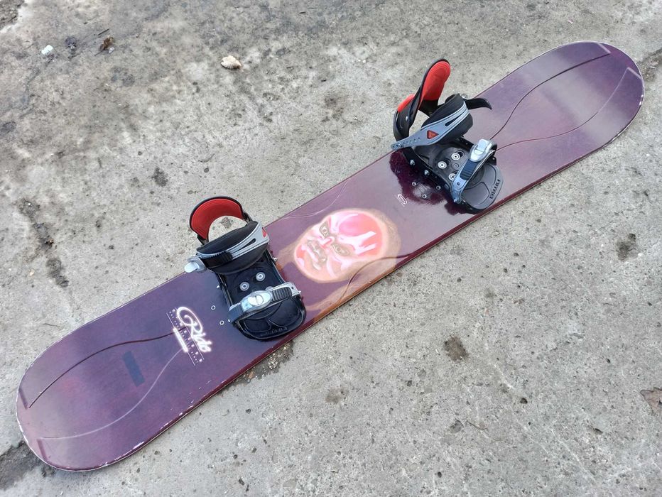 Deska snowboardowa snowboard Ride Timeless 158 cm + wiązania