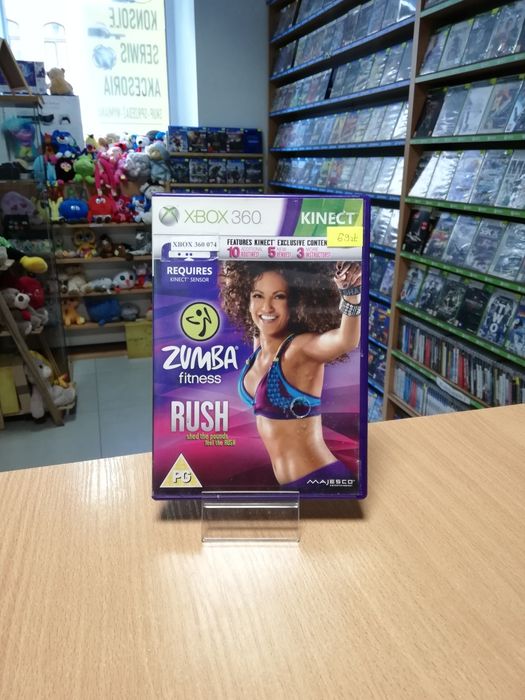 Xbox 360 Zumba Fitness Rush Kinect Trening