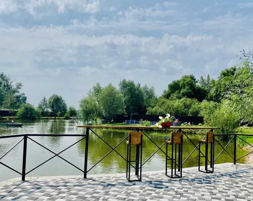 205 Оренда будинок озеро мангал баня рибалка