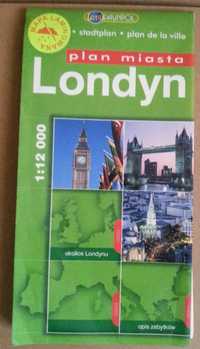 Londyn - plan miasta i Rozmówki Angielskie
