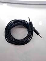 Kabel audio mini Jack 3,5mm stereo 5 m czarny