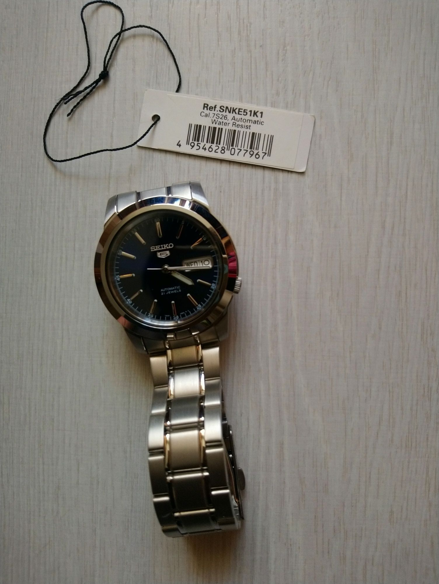 Новий годинник Seiko 5 Classic SNKE51K1 наручний чоловічий