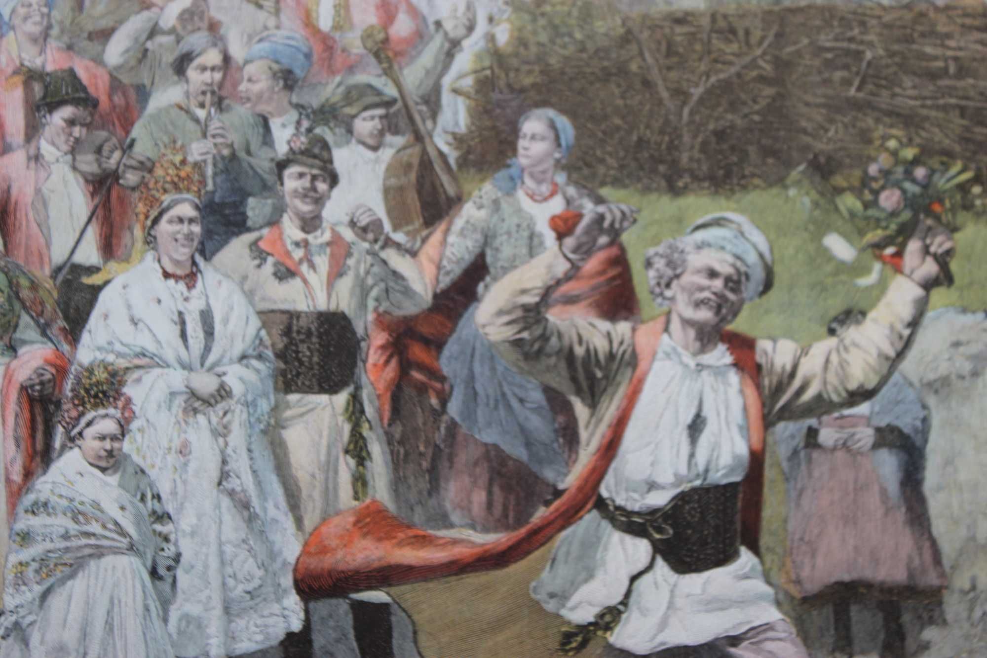 Wincenty Wodzinowski - wiejska zabawa