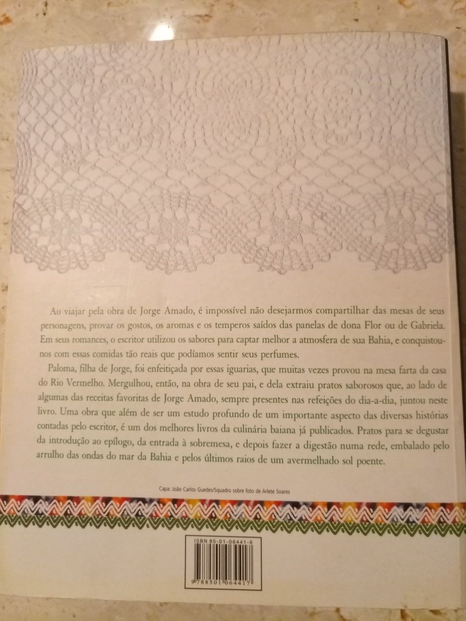 Livro "A Comida Baiana de Jorge Amado"