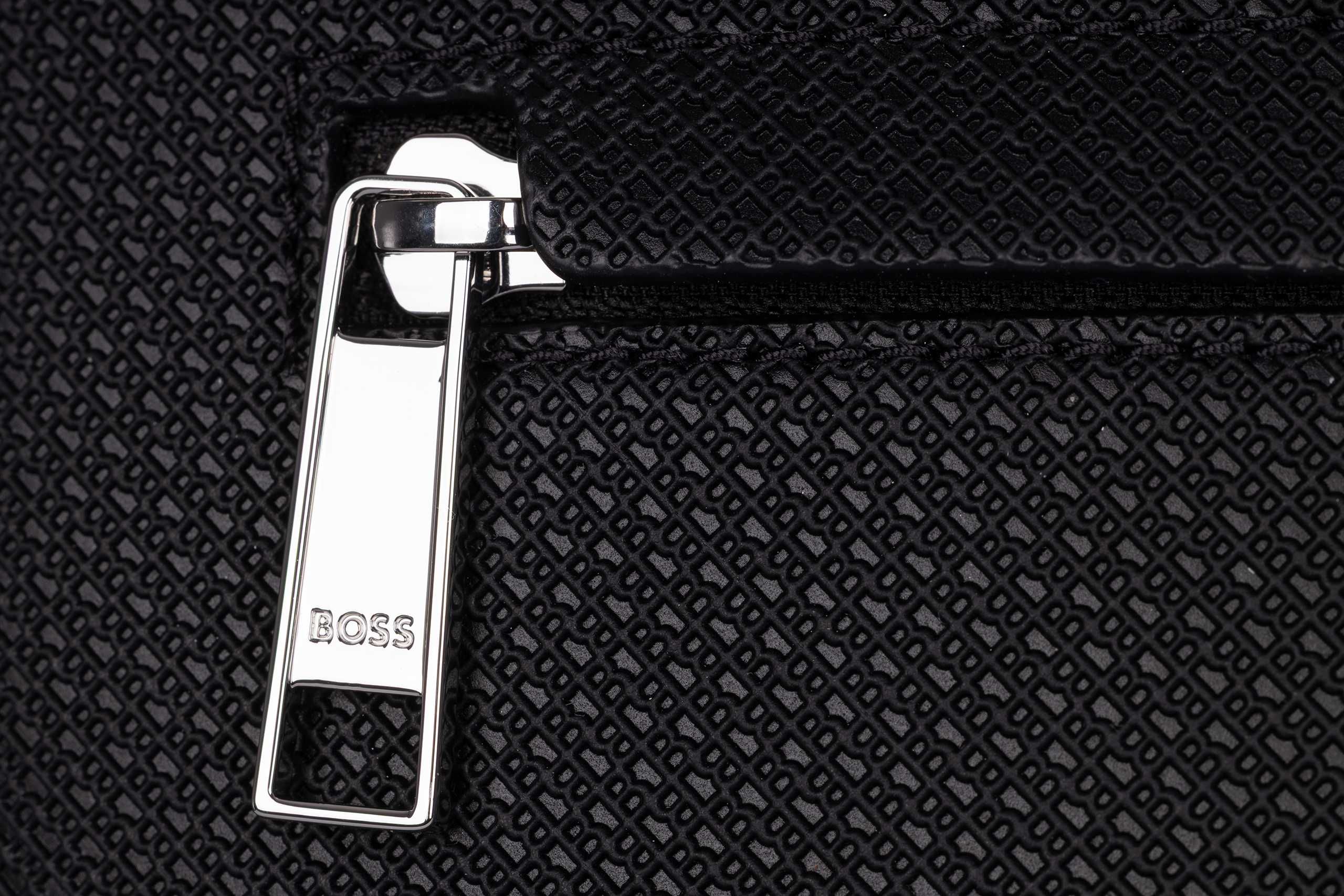 HUGO BOSS skórzana torba na laptop doc case