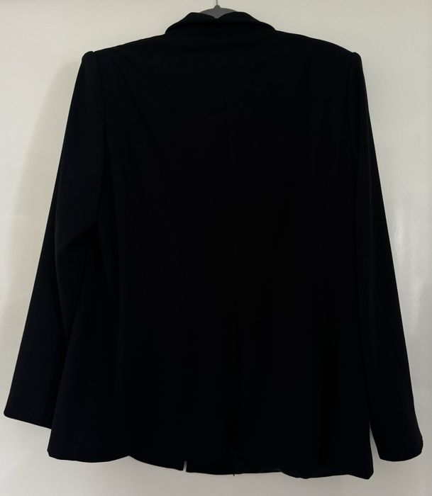 Marina Rinaldi marynarka, żakiet klasyczny czarny roz. 46