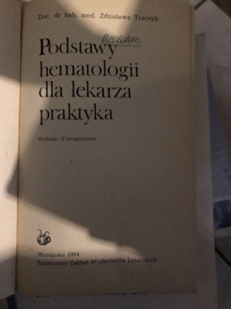 Podstawy hematologii