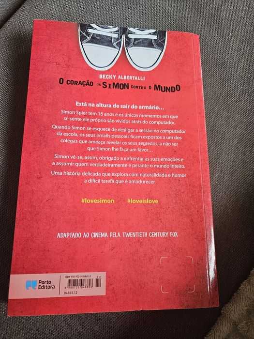 Livro: Com amor, Simon