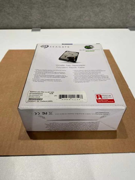 Жесткий диск Seagate BarraCuda Pro HDD 10TB 7200rpm запечатан на гар.