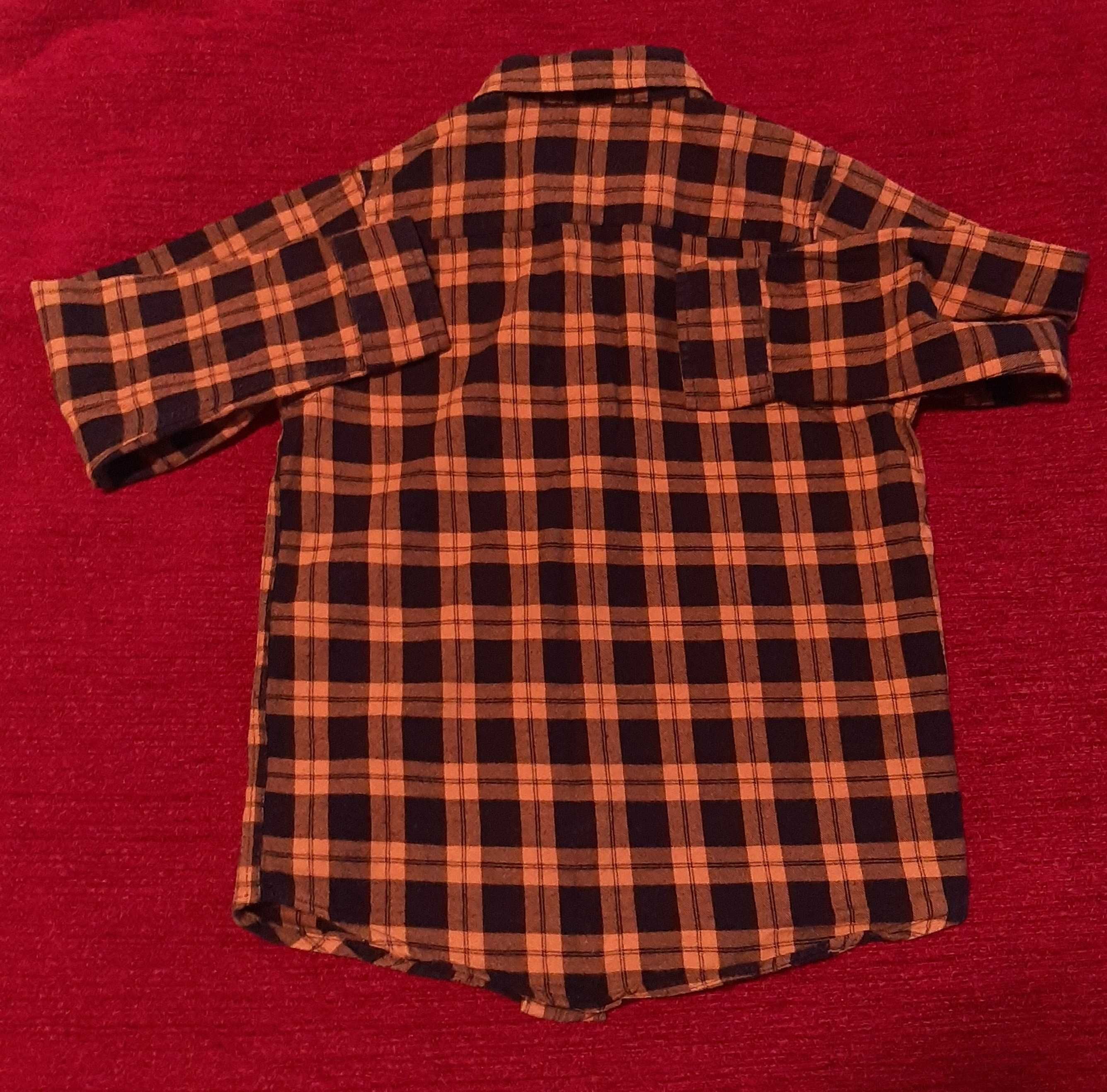 Camisa Quadrados M.Comprida 5-6Anos (116cm)