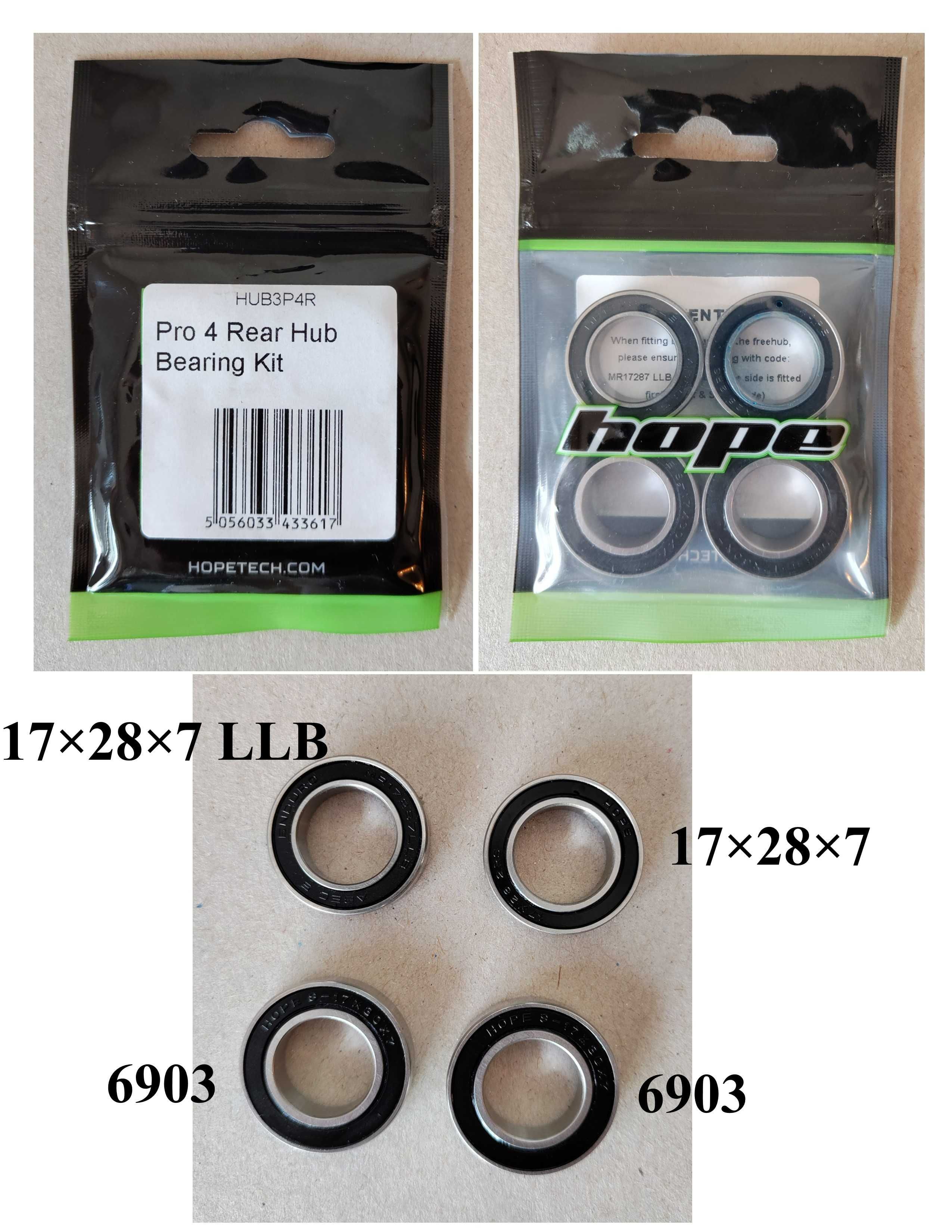 Hope Pro 4 Hub Spare Parts and Tools/Peças de reposição e ferramentas