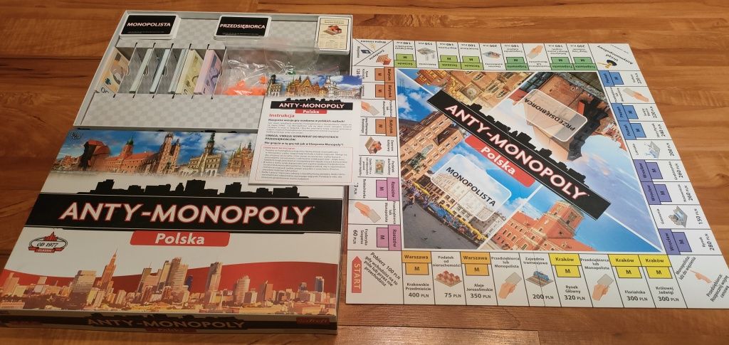Anty-Monopoly POLSKA Gra planszowa 8+
