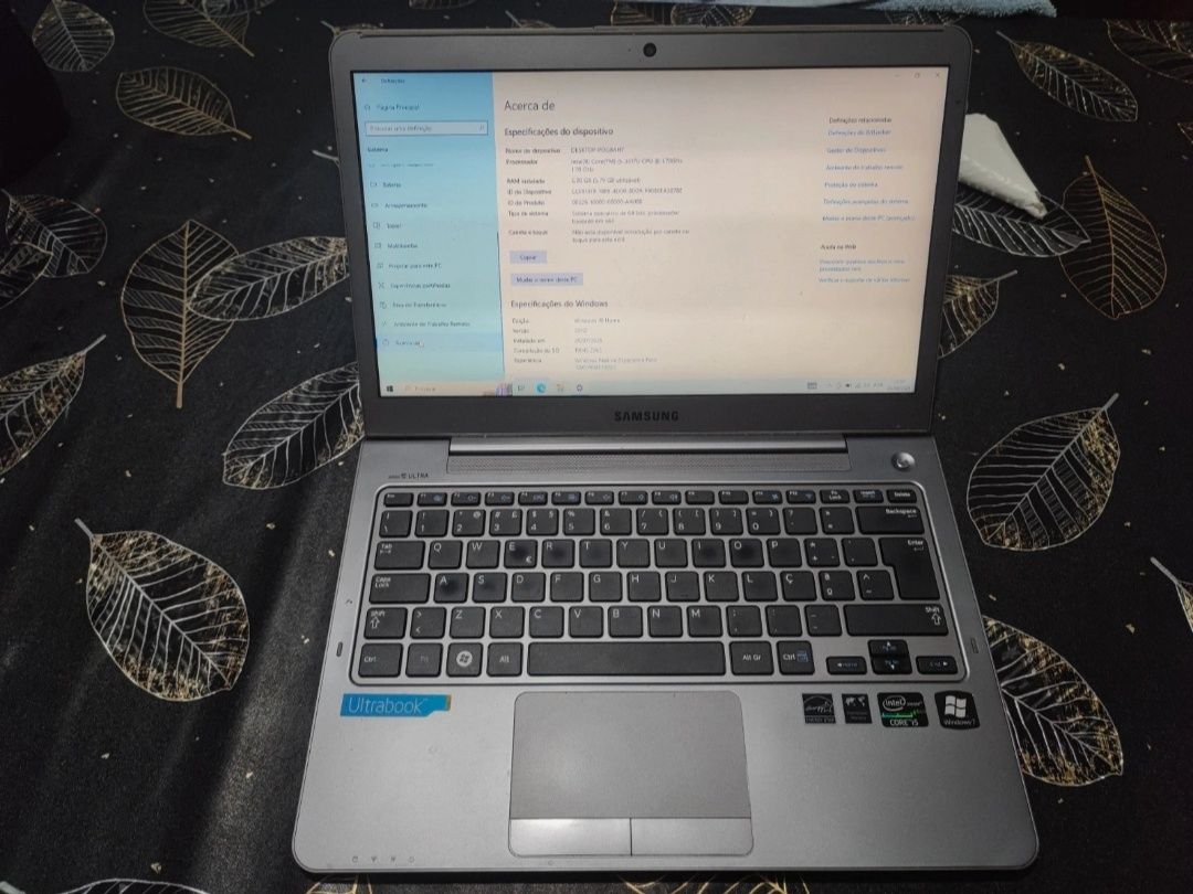 Notebook Samsung Ultra série 5