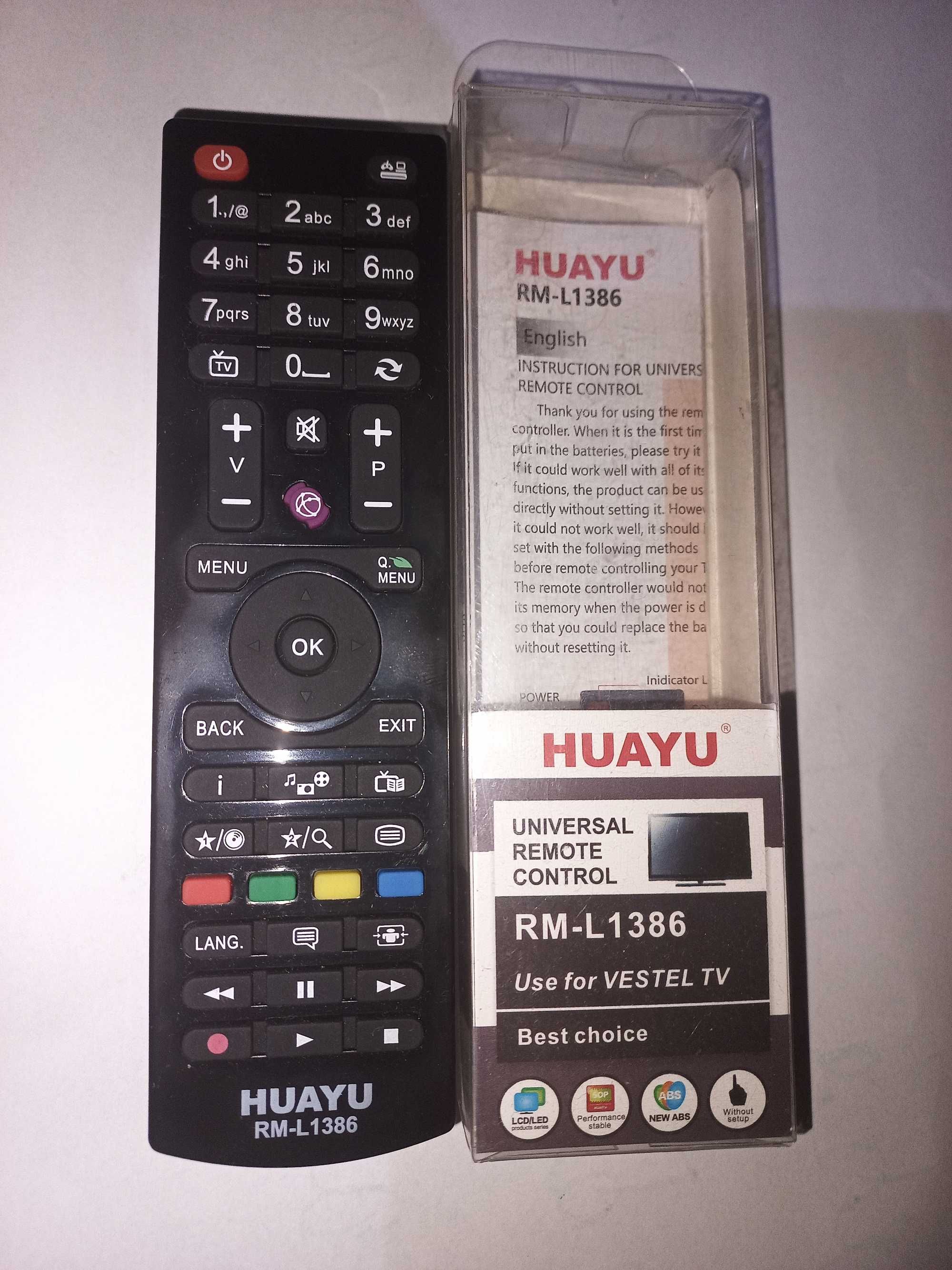 Універсальний пульт HUAYU RM-L1386 телевізор плазма lcd ips телек кіно