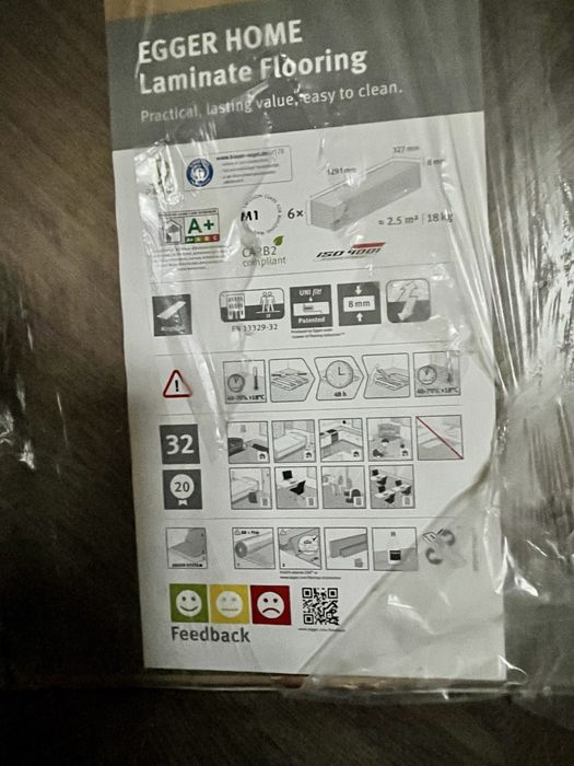 1 paczka - 2,5 m2 - Panele Egger Home, laminate flooring