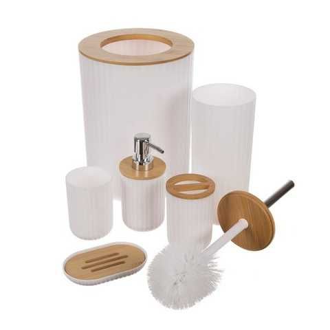 Набор аксессуаров для ванной комнаты 6в1,набор  для ванной комнати