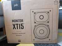 POLK AUDIO XT15 BK Głośniki 2 szt nowe monitory podstawkowe pasywne