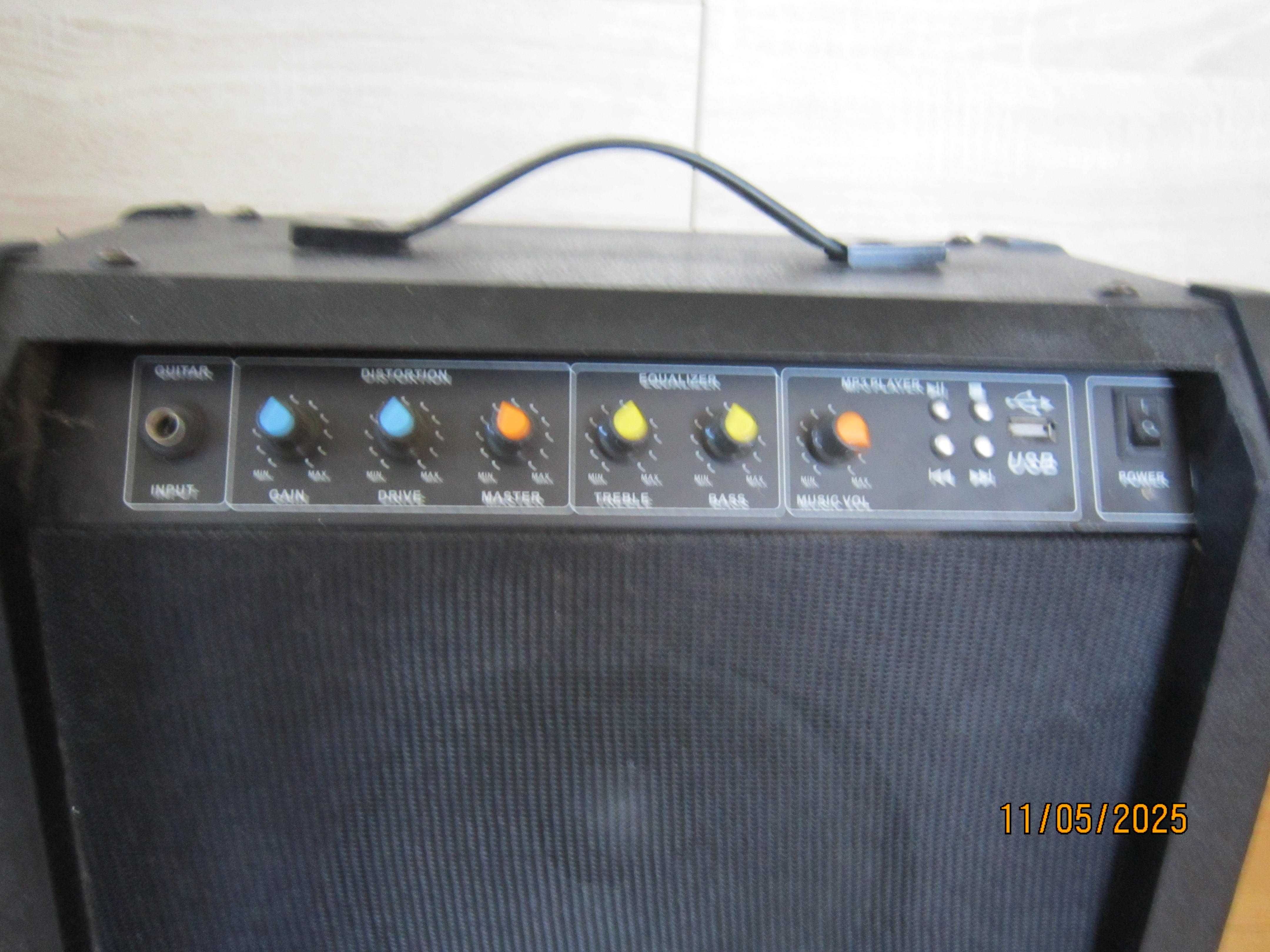 Wzmacniacz gitarowy Gt-8015 USB-BAT