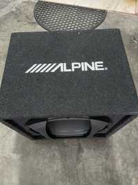 Caixa com subwoofer ALPINE 650W