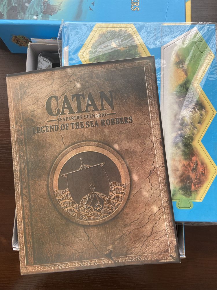 Catan - duże rozszerzenie morskie legendy 3-4 graczy