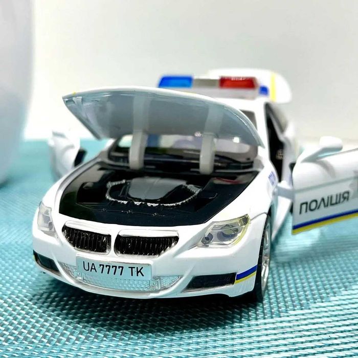 Машина АвтоЕксперт метал 1:32 Поліцейська машина Роздріб/Дроп