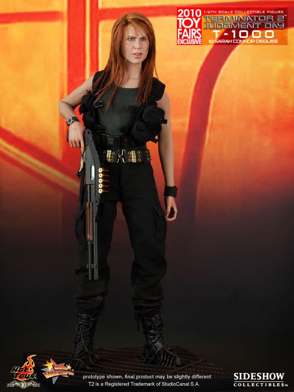 Фигурка 1/6 hot toys mms 125 TERMINATOR 2 T-1000 SARAH CONNOR DISGUISE
