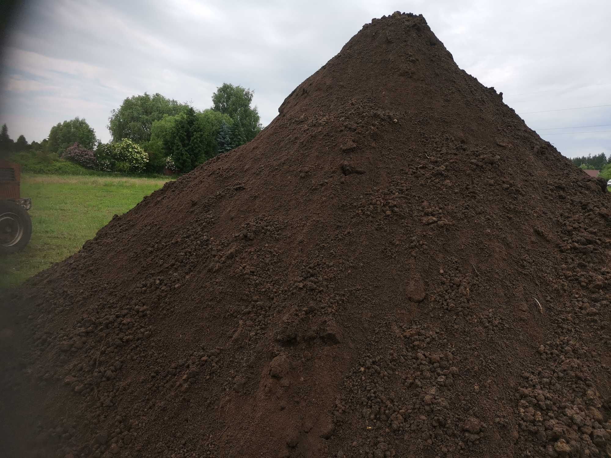 ziemia ogrodowa czarna, torfowa z humusem do ogródka, szklarni