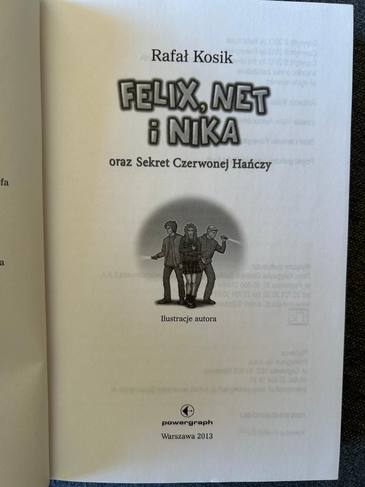 Felix, Net i Nika oraz Sekret Czerwonej Hańczy