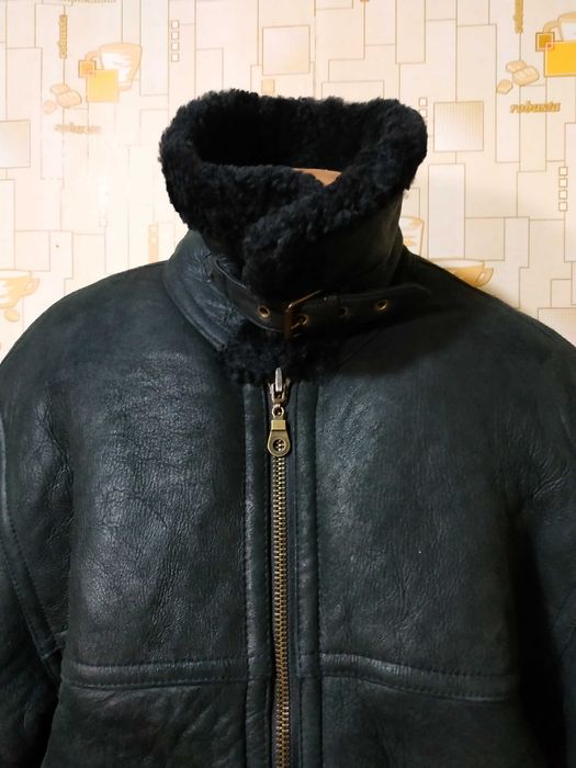 Дублянка чоловіча на натуральній овчині пілот типу B-3 р-р прибл. L
