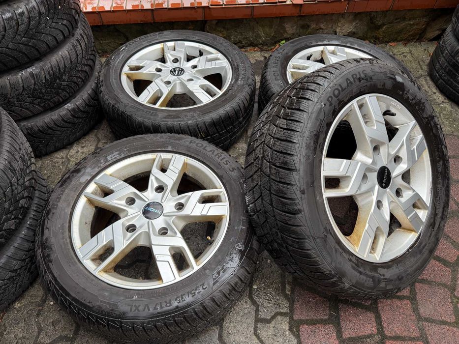 Felgi aluminiowe 17" 5x160 Ford Transit Custom Tourneo z oponami 2022