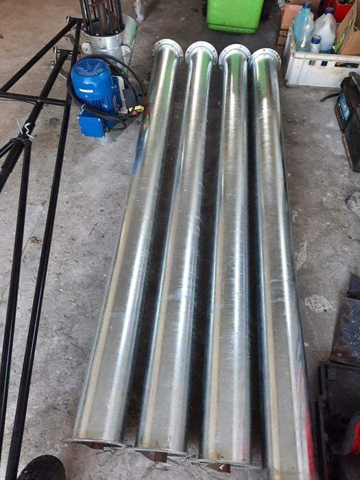 Rura ocynk przedłużka  żmijka do zboża fi 110 140 gwarancja transport