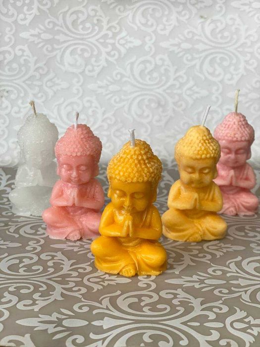 Świeczka sojowa Budda handmade