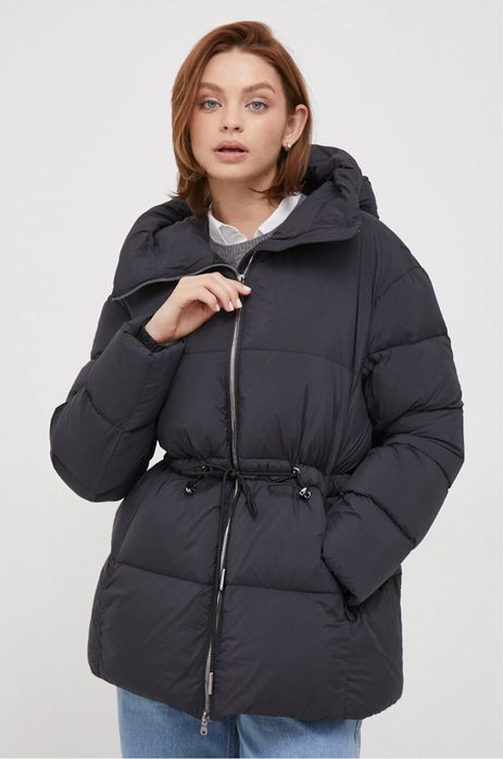 Куртка з затяжкою на талії, з поясом